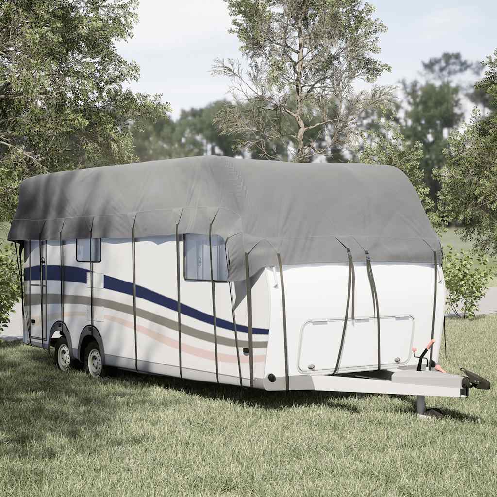 Caravan Roof Cover Grey 800x300 cm Non-woven Fabric - Decor Base