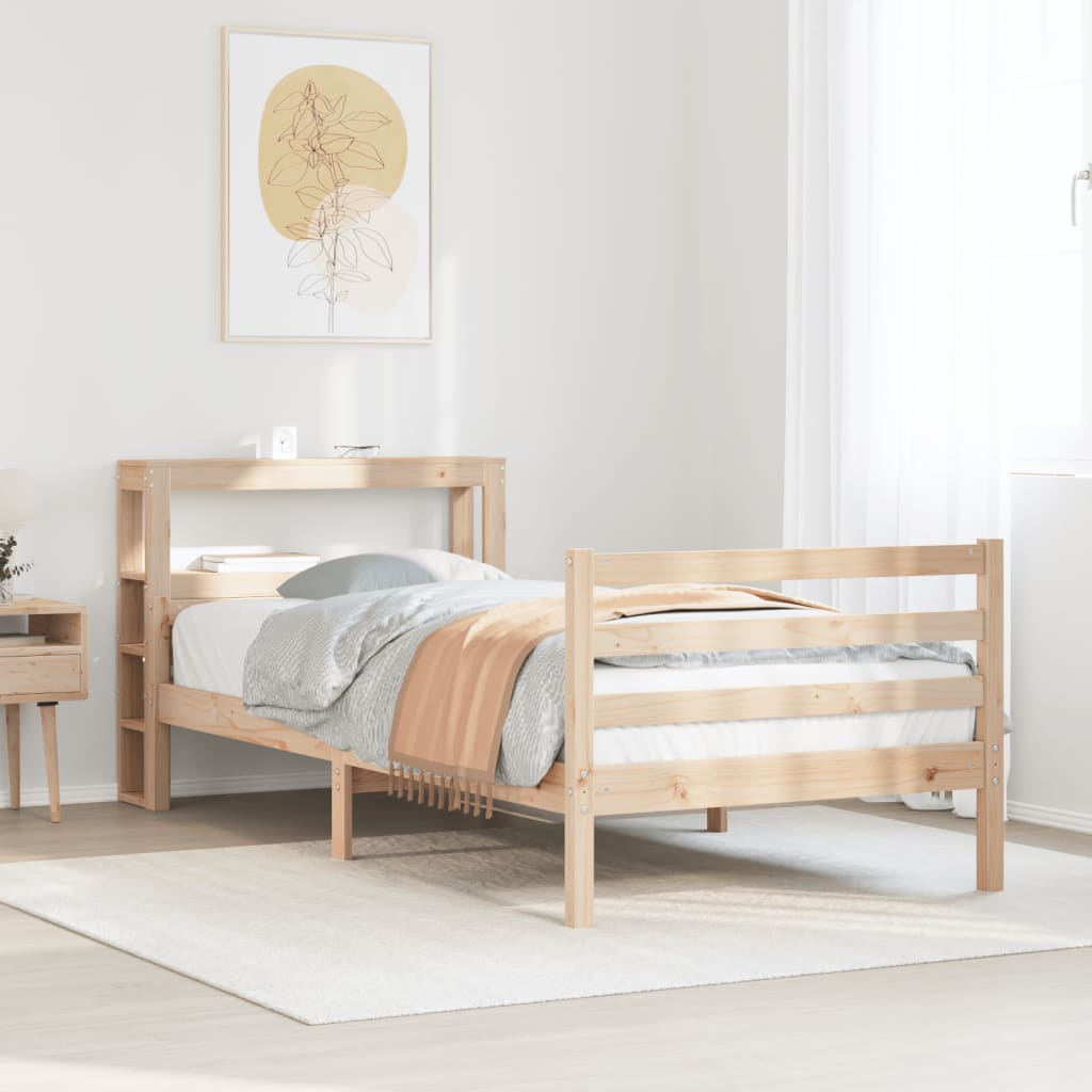 Bedframe with Headboard 90x200cm - All Things Good