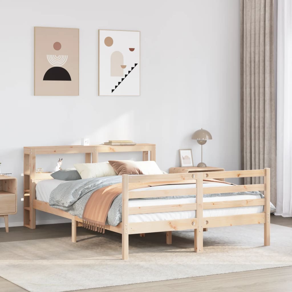 Bedframe with Headboard 150x200cm King Size - Brittle & Co