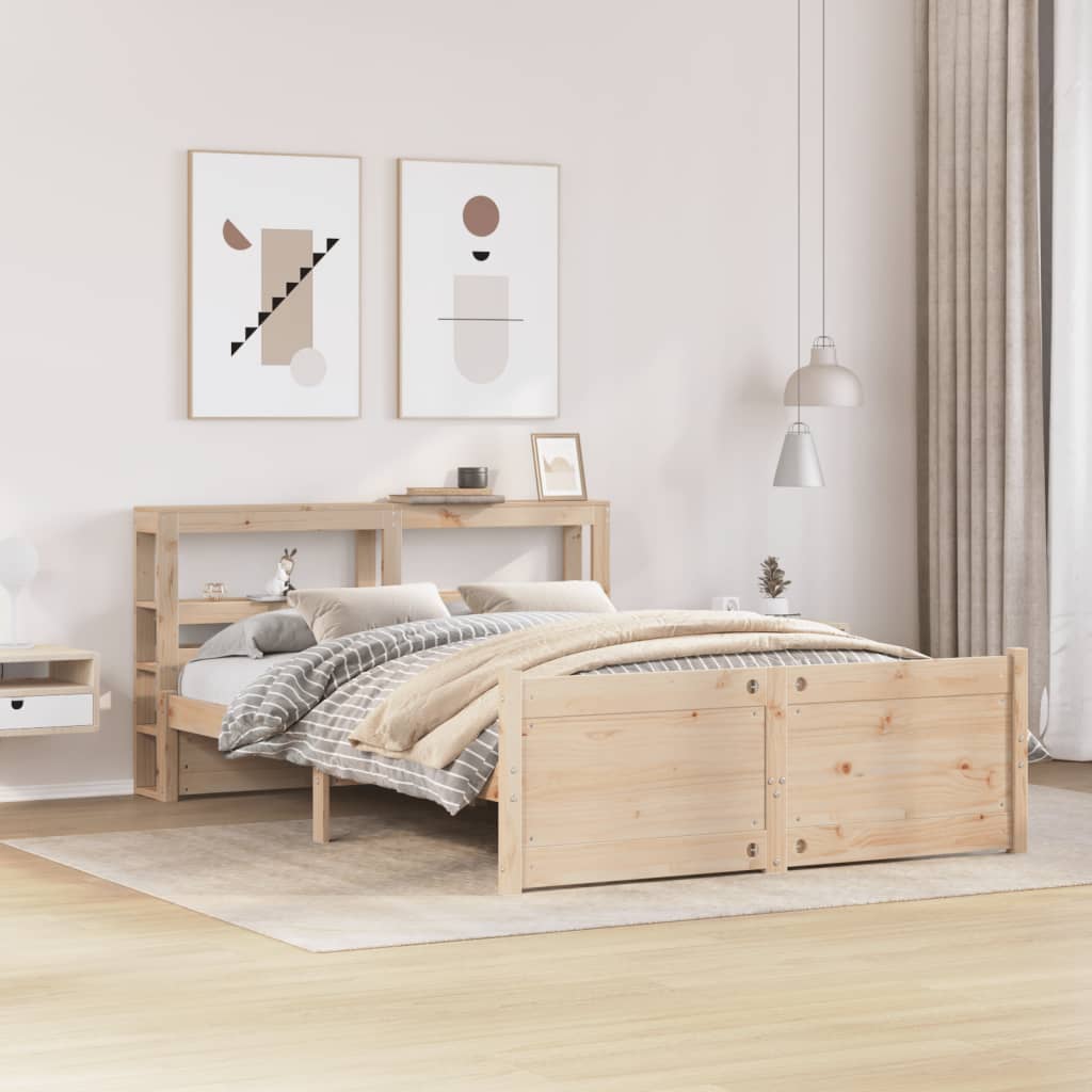 Bedframe with Headboard 150x200cm King Size - Style and Chic