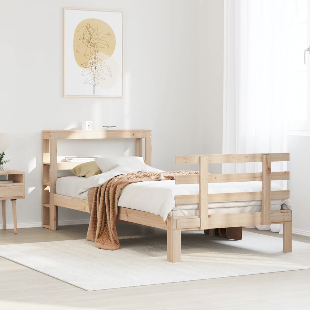 Bedframe with Headboard 90x200cm - Sid & Sam