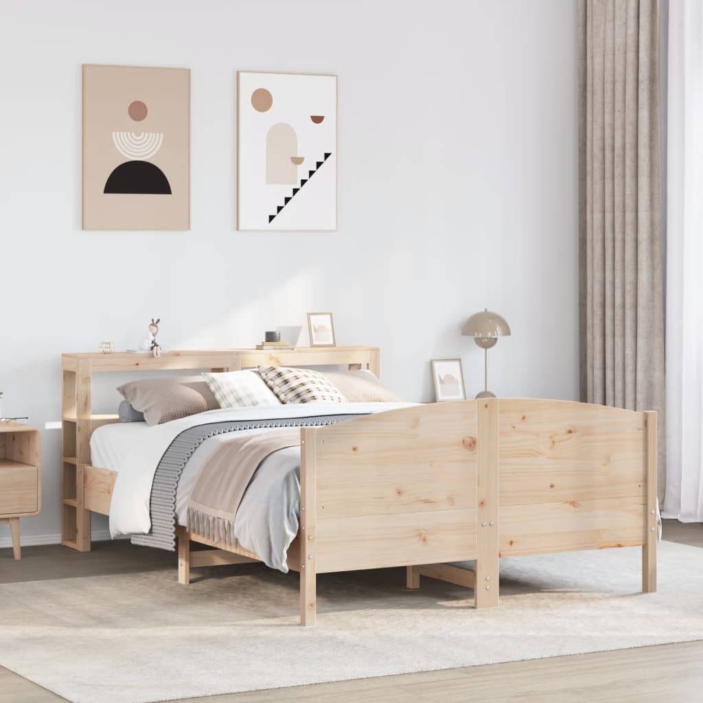 Bedframe 120x200cm Solid Wood Pine - Merkel Designers