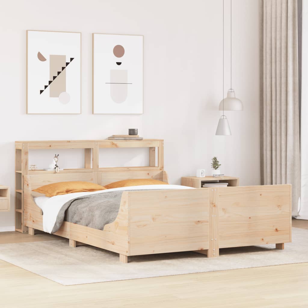 Bedframe 120x200cm Solid Wood Pine - Direct Imports