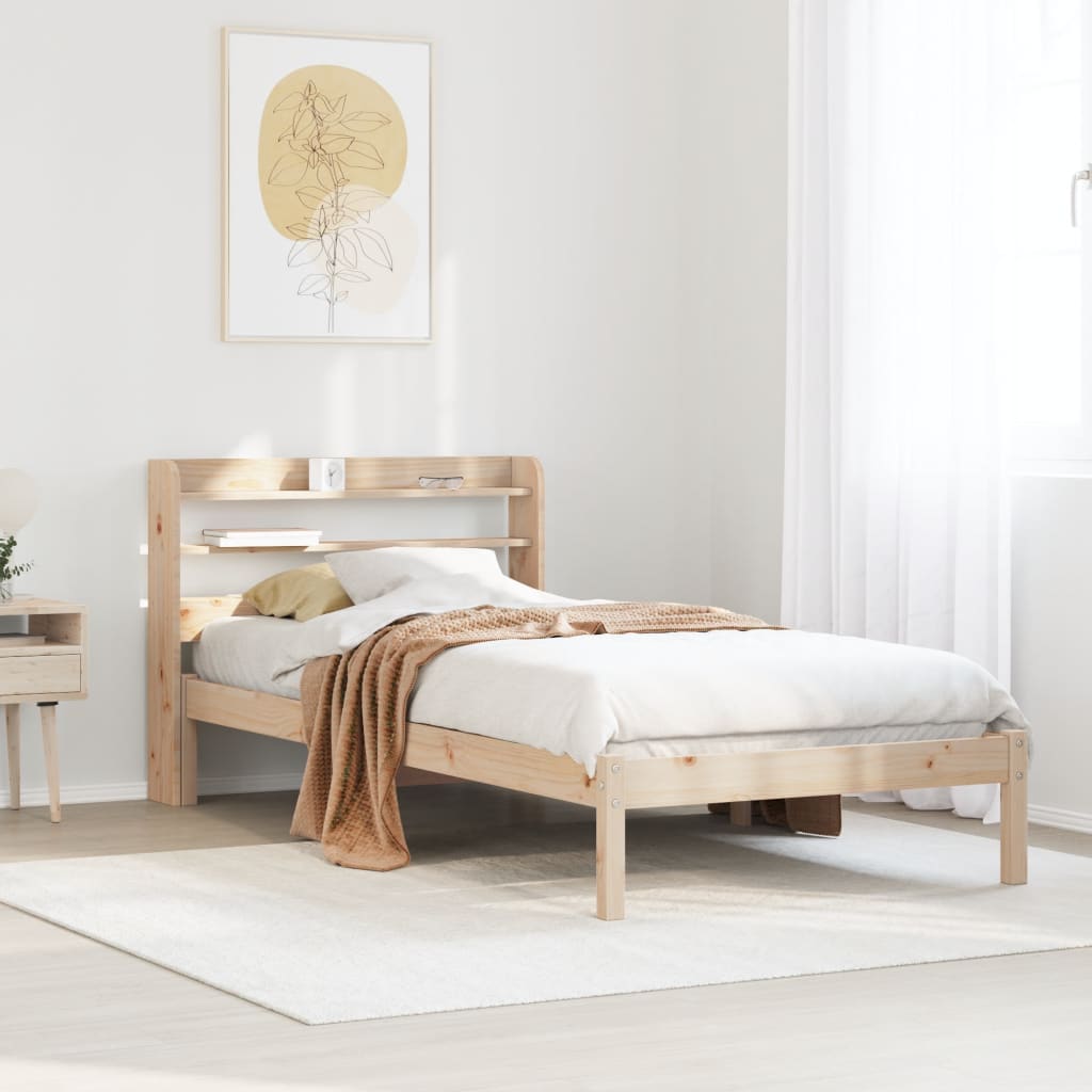 Bedframe 90x190cm Single Solid Wood Pine - Direct Imports