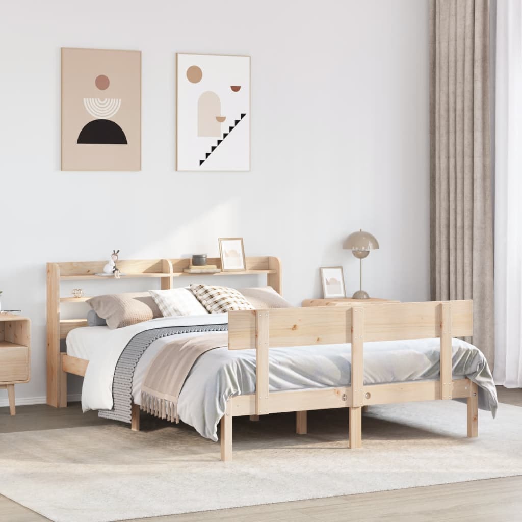 Bedframe 120x200cm Solid Wood Pine - Tyrell & Tyrell
