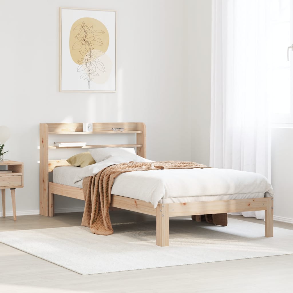 Bedframe with Headboard 90x190cm Single - Merkel Designers