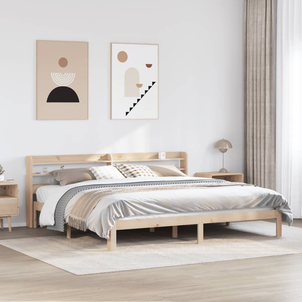 Bedframe with Headboard 180x200cm Super King - Merkel Designers