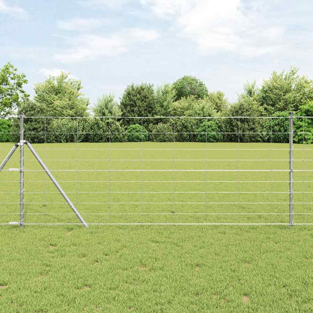 Field Fence 1x25 m Galvanised Steel - Merkel Designers