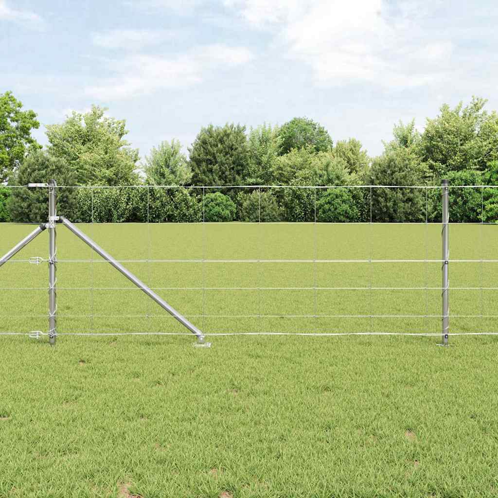 Field Fence 0.8x50 m Galvanised Steel - Merkel Designers