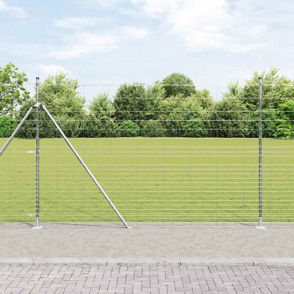 Field Fence 1.6x25 m Galvanised Steel - Design Hut