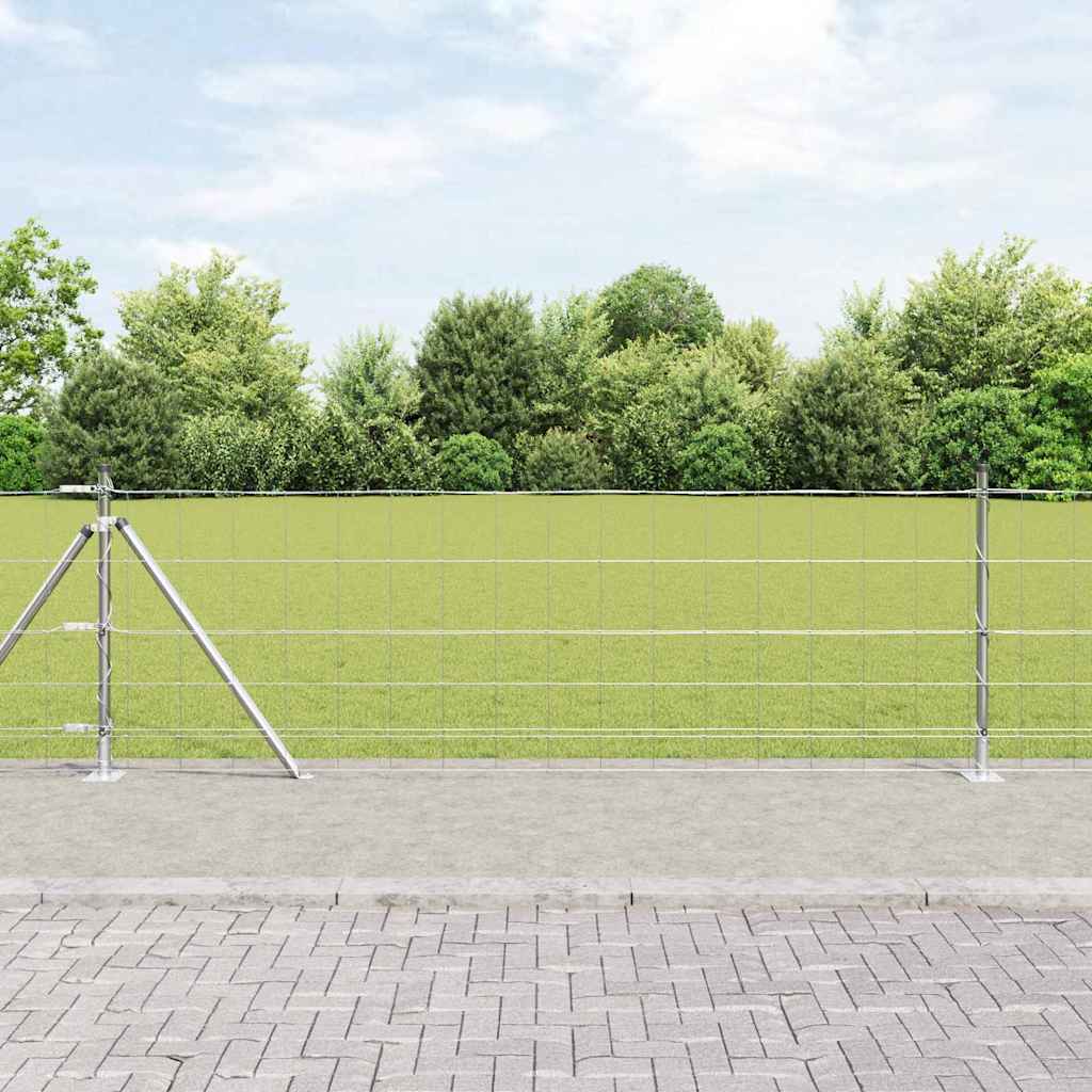 Field Fence 0.8x100 m Galvanised Steel - All Things Good