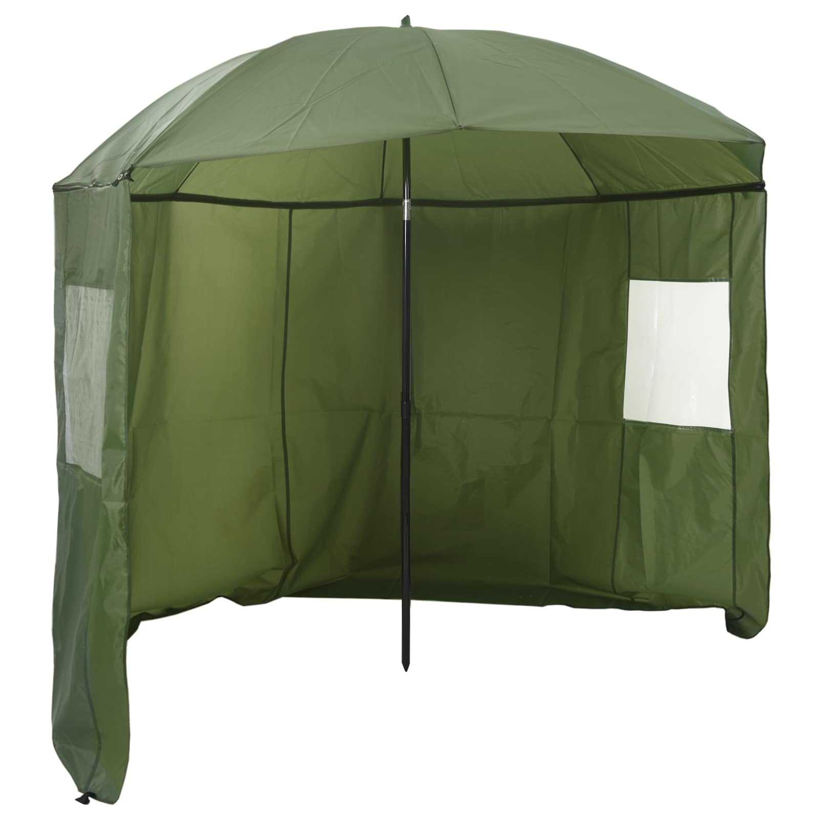 BRLRIDG Fishing Umbrella Army 220x193 cm Oxford Polyester - Yellow - Charlotte Dunes