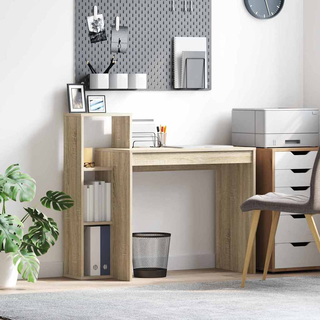 Writing Desk Sonoma Oak Particle board Medium - Casper Homes