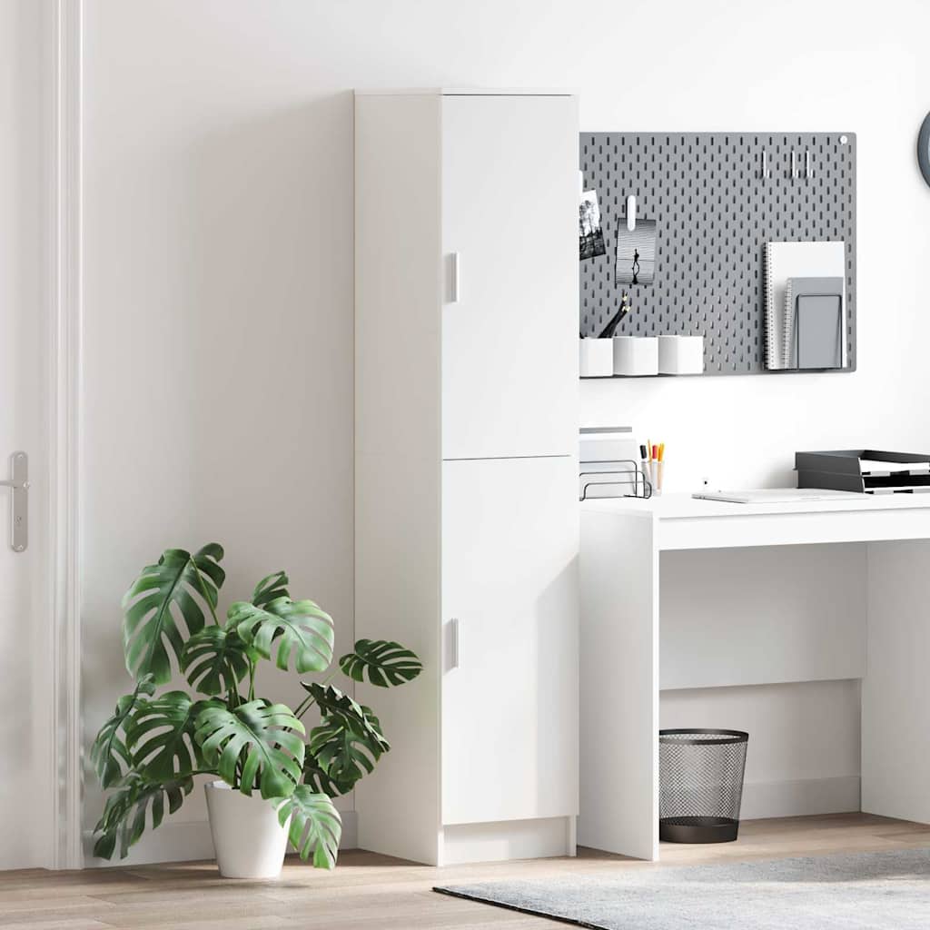 Buffet Cabinet White Engineered wood Moderate Buffet Cabinet - Design Hut