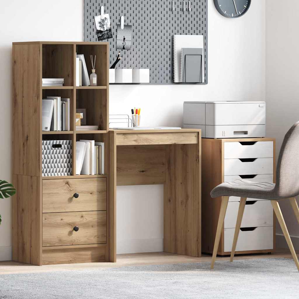 Writing Desk Artisan oak Engineered wood 60 x 40 x 76 cm Sleek - Design Hut