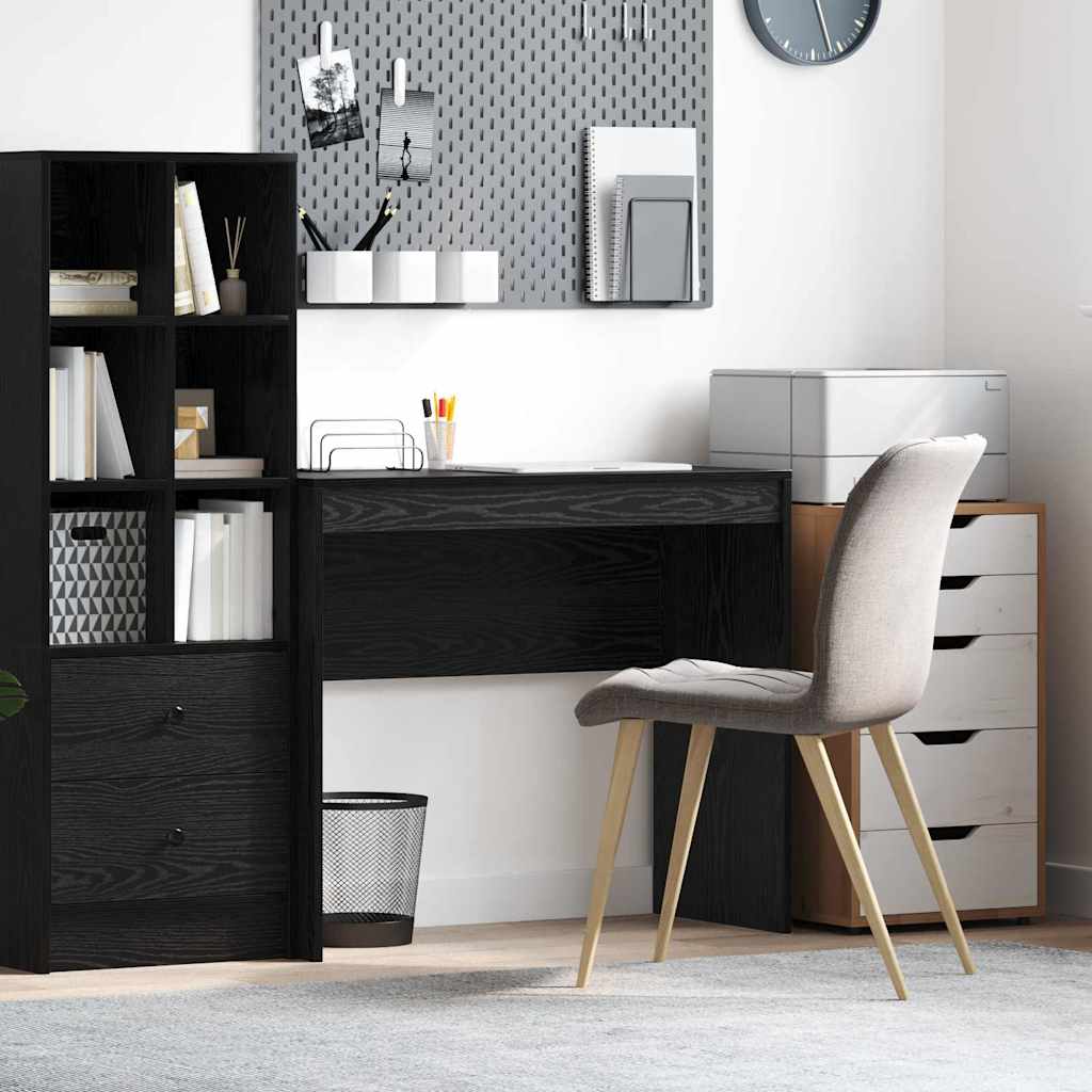 Writing Desk Black oak Engineered wood 90 x 40 x 76 cm - Merkel Designers