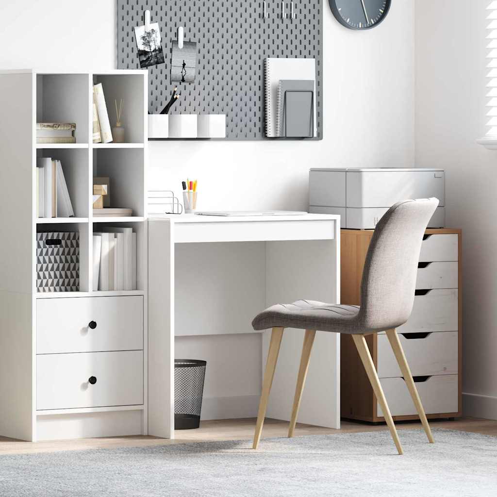 Writing Desk White Engineered Wood 70 x 50 x 76 cm Writing Desk - Sid & Sam