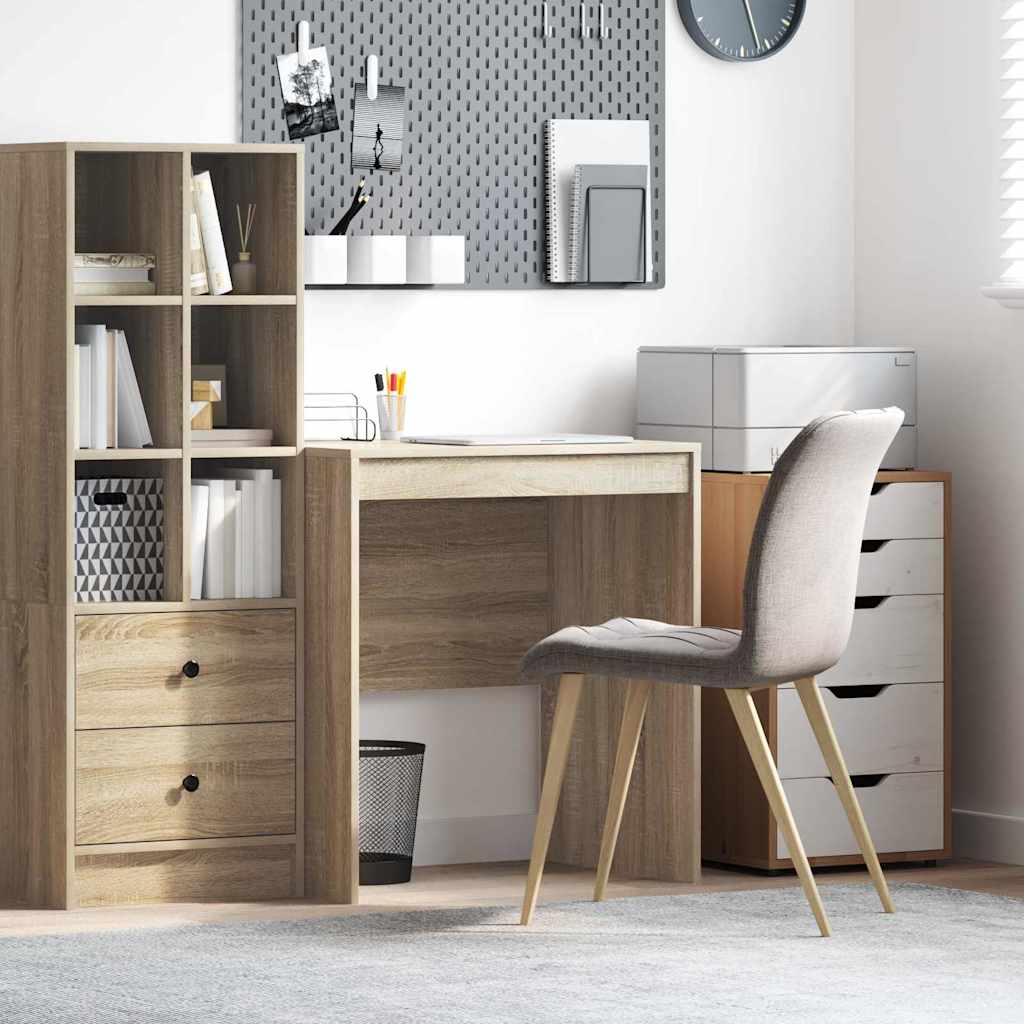 Computer Desk Sonoma oak Engineered wood 70 x 50 x 76 cm - Unbeatable Bargains
