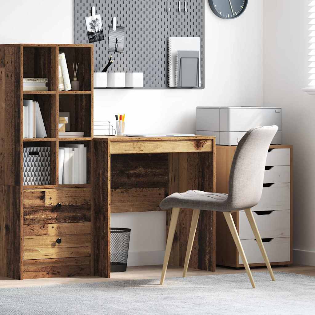 Writing Desk Old wood MDF 70 x 50 x 76 cm Simple Writing Desk - R and M Furniture