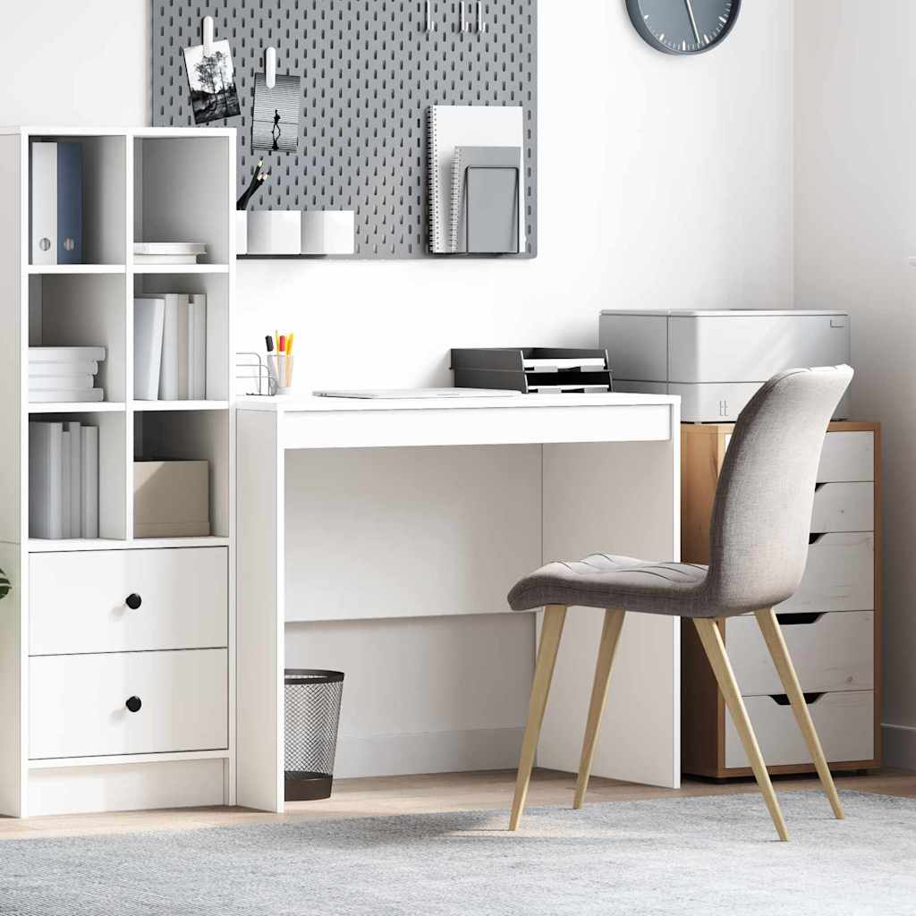 Computer Desk White Engineered wood 90 x 50 x 76 cm Tough - Merlin Deals