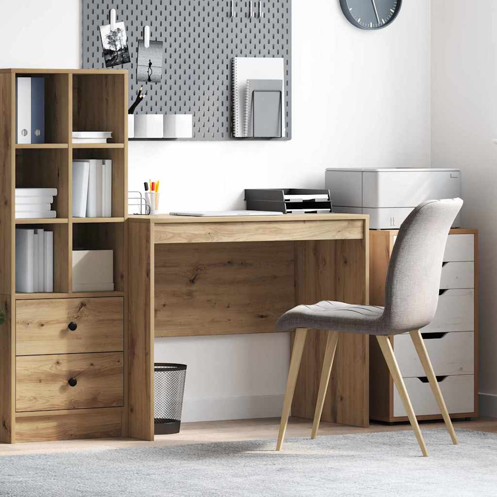 Writing Desk Artisan Oak Engineered Wood 90 x 50 x 76 cm - Decor Base