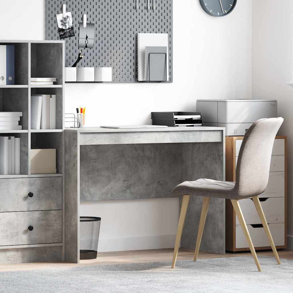 Writing Desk Concrete grey MDF 100 x 50 x 76 cm Writing Desk - Charlotte Dunes