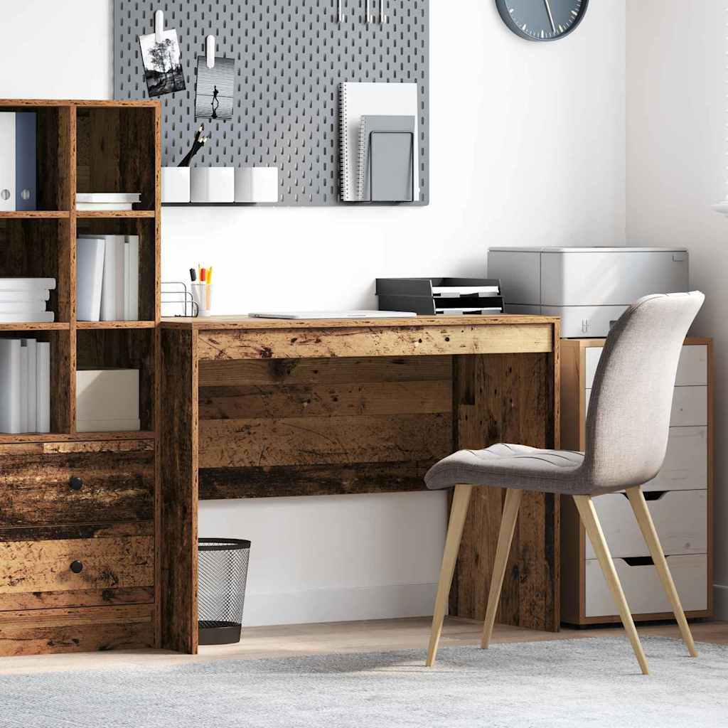 Rustic Writing Desk Old wood Solid Wood 100 x 50 x 76 cm - Discount Dealers