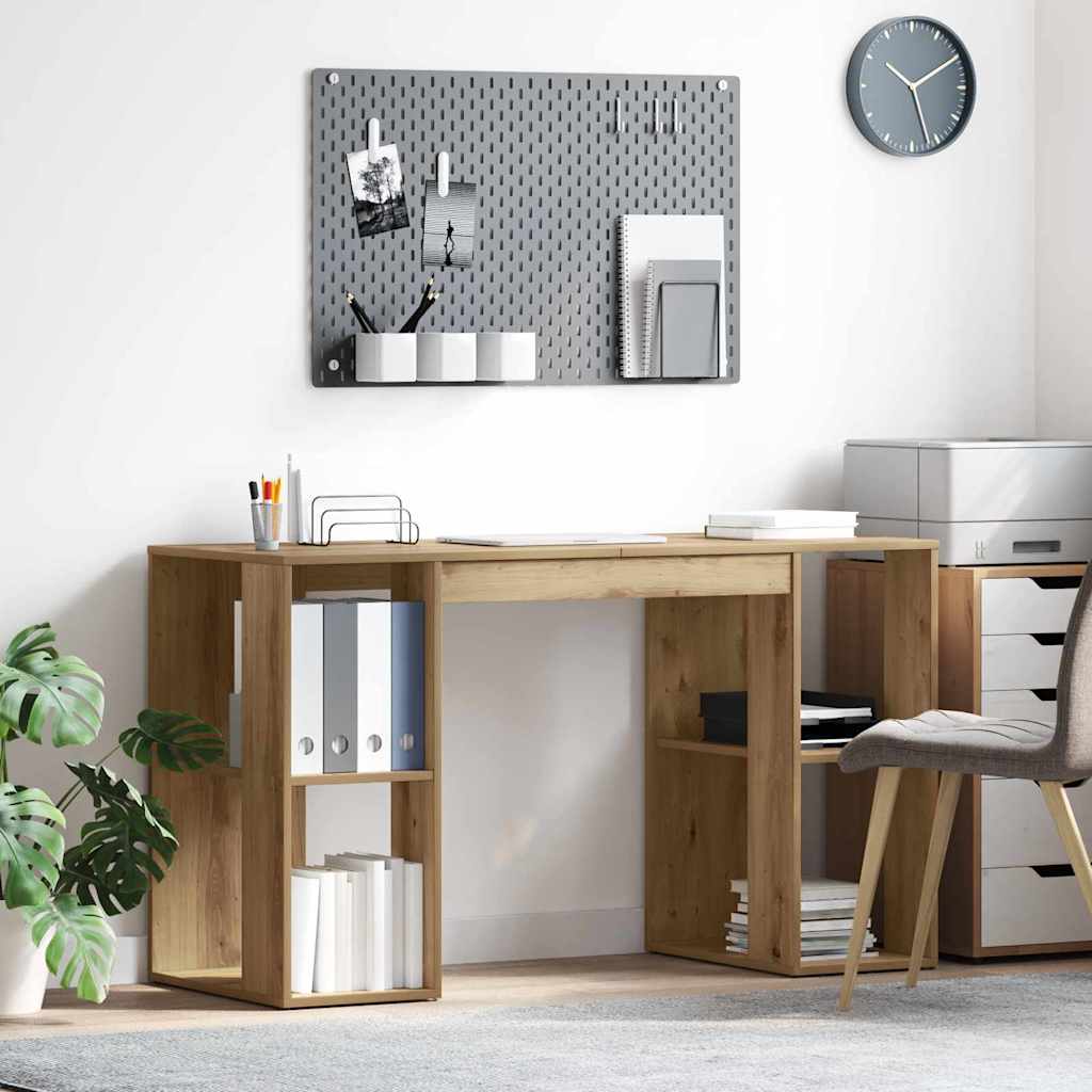 Artisan Oak Writing Desk Artisan oak Engineered wood Standard - Merlin Deals