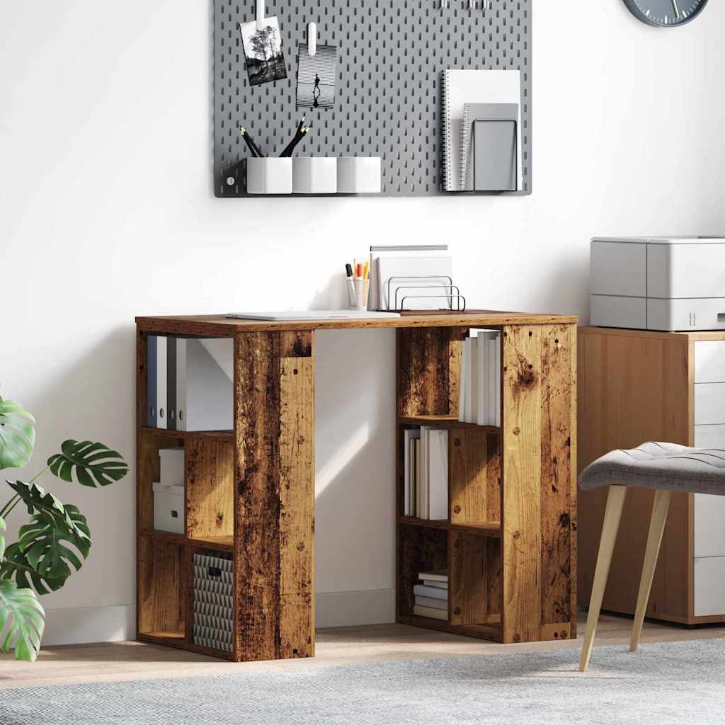 Corner Desk Old Wood Solid Reclaimed Wood Medium Corner Desk - Casper Homes