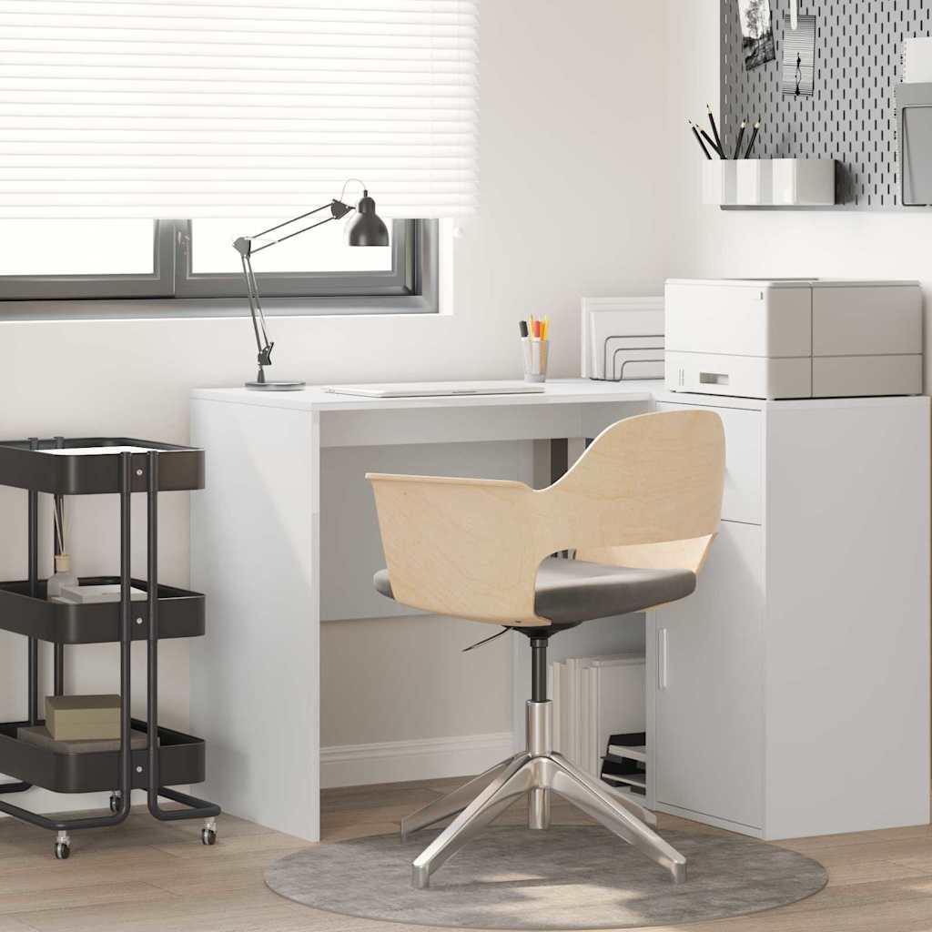 Writing Desk White Engineered wood Medium Storage Writing Desk - Merlin Deals