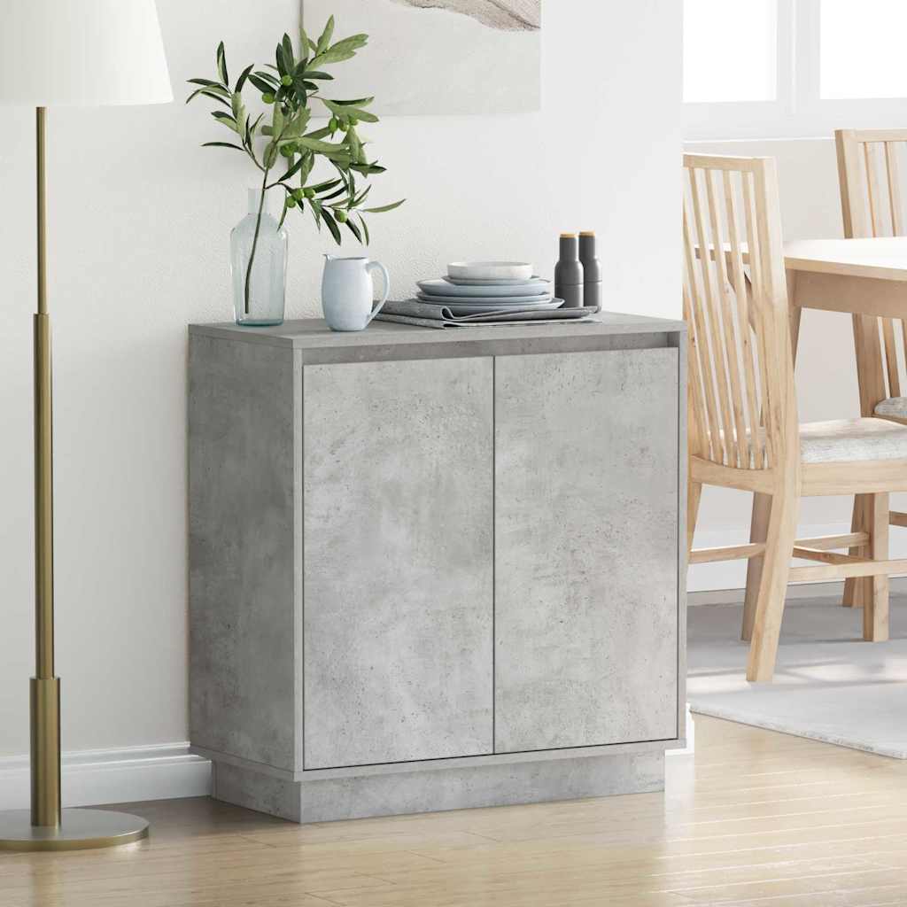 Bedside Tables Concrete Grey Concrete Medium Decorative Inlays - Casper Homes