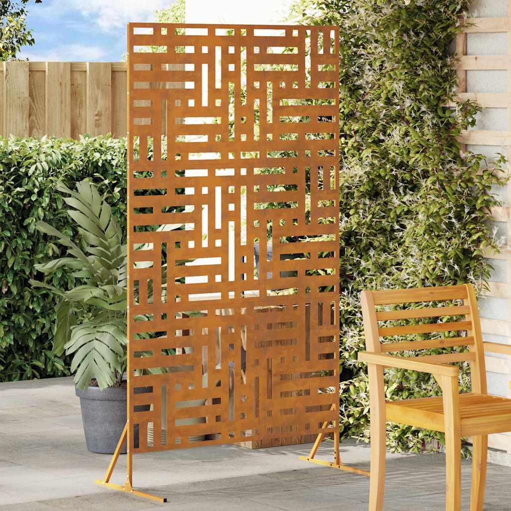 Privacy Screen 180 cm Weathering Steel - Brittle & Co