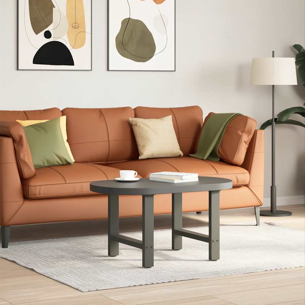 Coffee Table Legs Anthracite 2 pcs 50x(42-43) cm Steel - Unbeatable Bargains