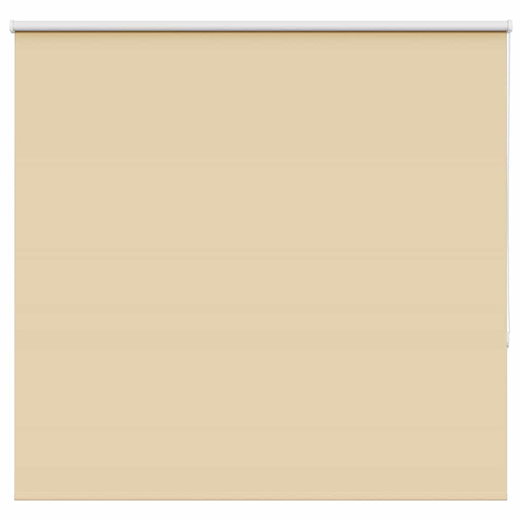 Roller Blind Blackout Beige 160x130 cm Fabric Width 156.6 cm Polyester - Design Hut
