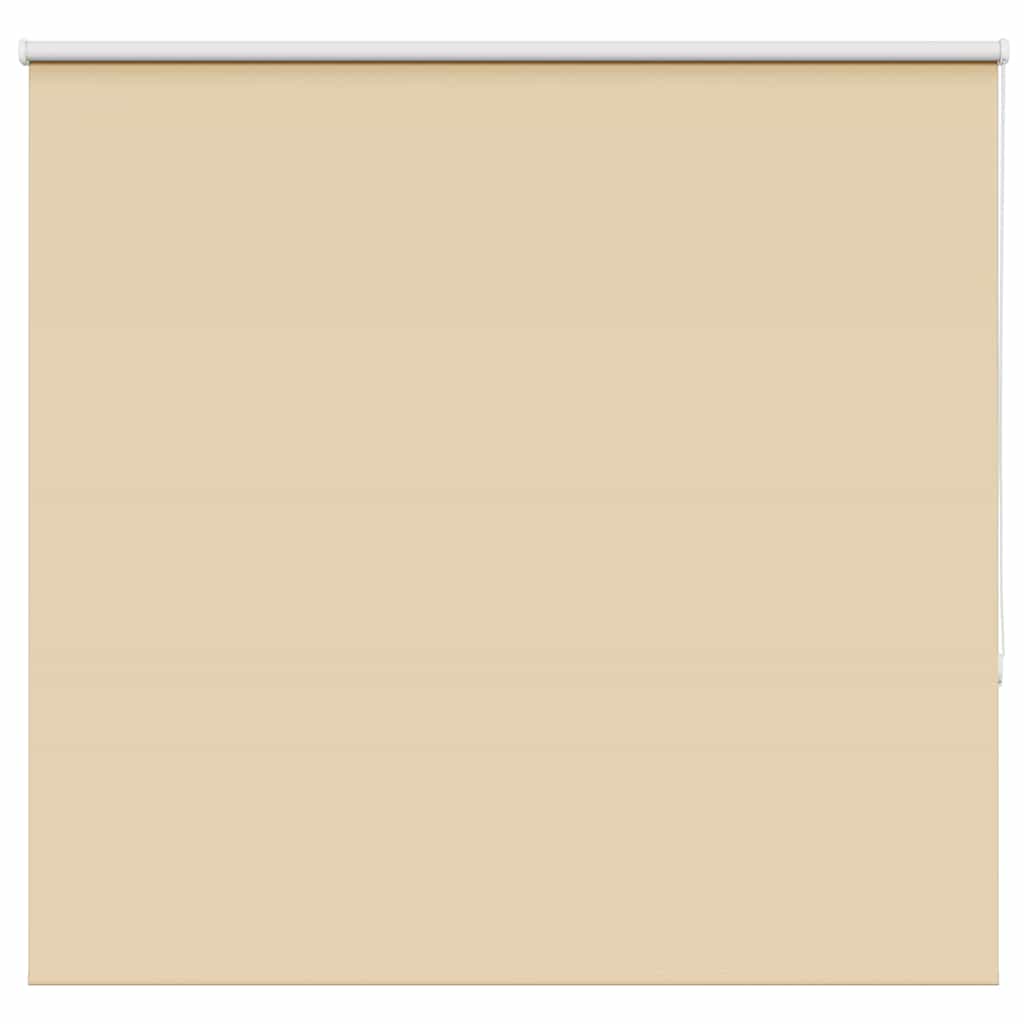 Roller Blind Blackout Beige 160x150 cm Fabric Width 156.6 cm Polyester - The Home Maker