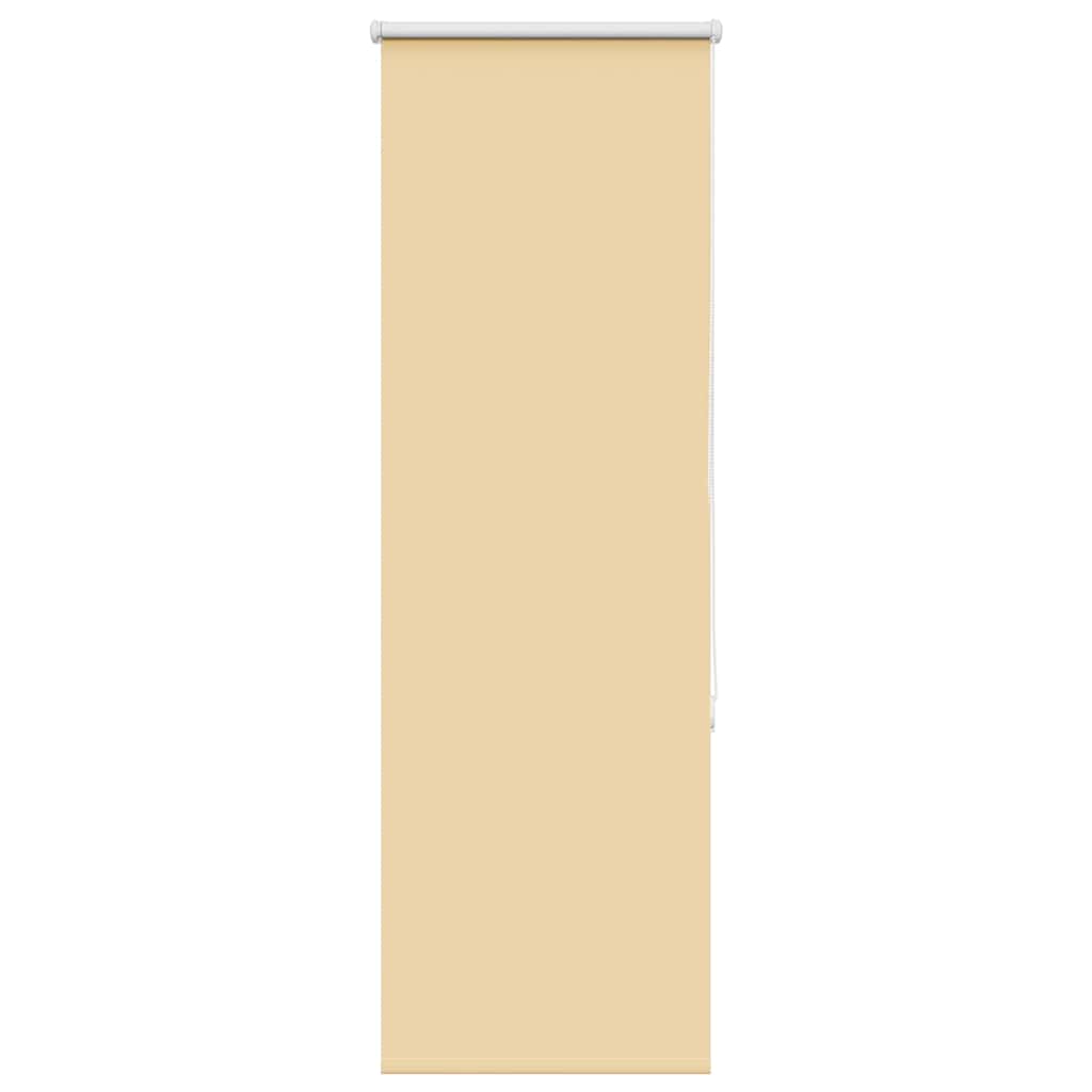 Roller Blind Blackout Beige 45x175 cm Fabric Width 40.7 cm Polyester - Design Hut