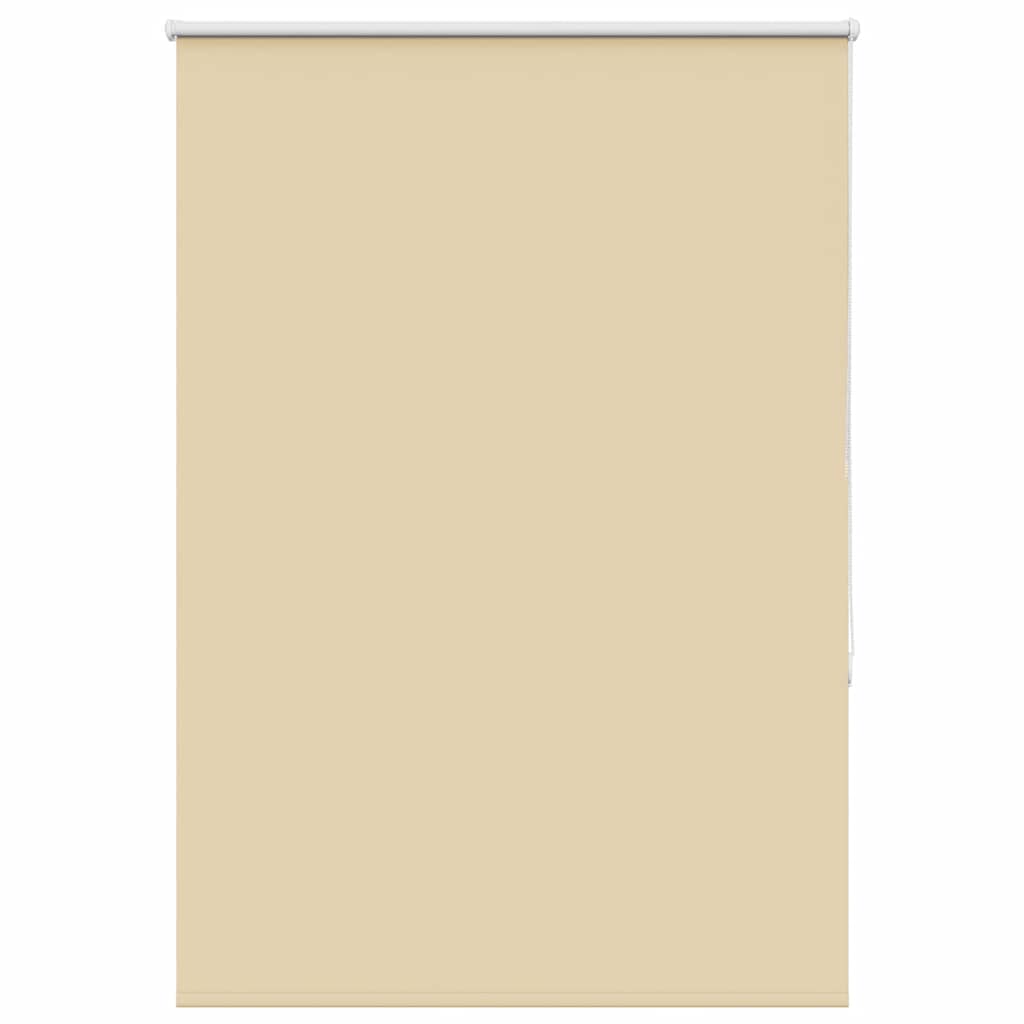 Roller Blind Blackout Beige 90x175 cm Fabric Width 85.7 cm Polyester - All Things Good