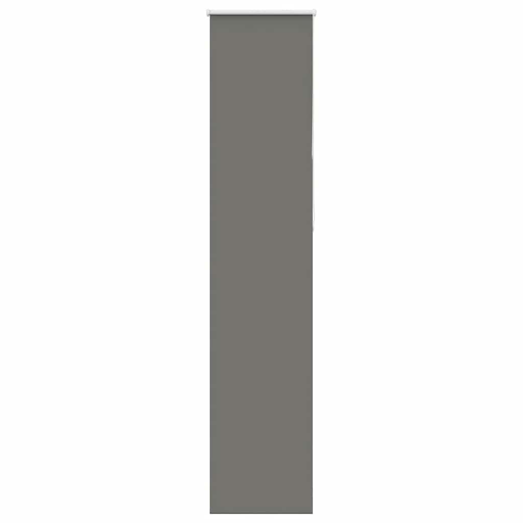 Roller Blind Blackout Grey 55x210 cm Fabric Width 50.7 cm Polyester - The Home Maker