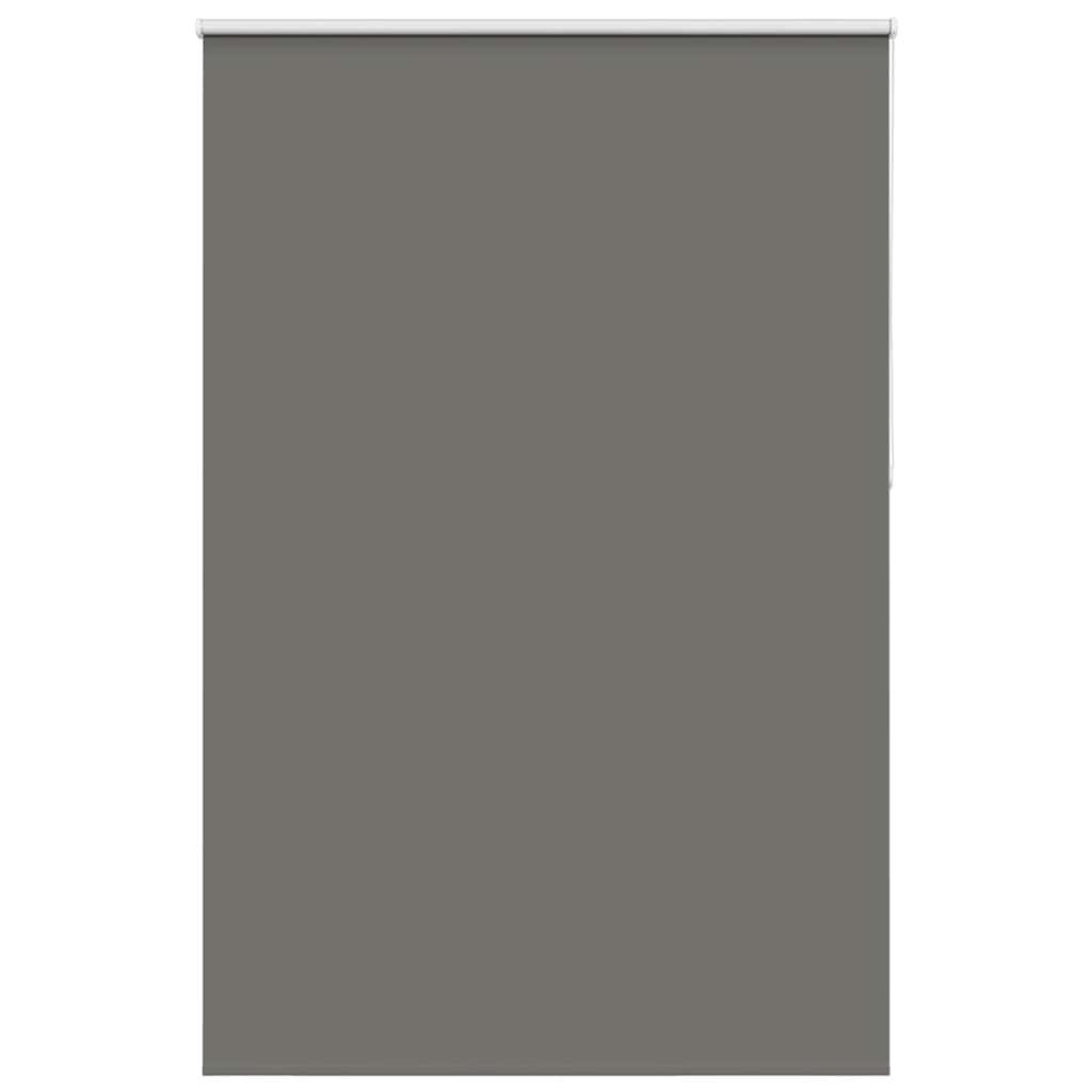 Roller Blind Blackout Grey 165x210 cm Fabric Width 161.6 cm Polyester - The Home Maker