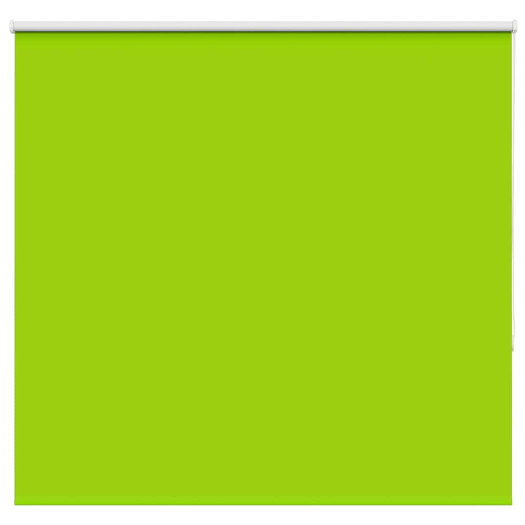 Roller Blind Blackout Leaves Green 145x130 cm Fabric Width 141.6 cm Polyester - Decor Base