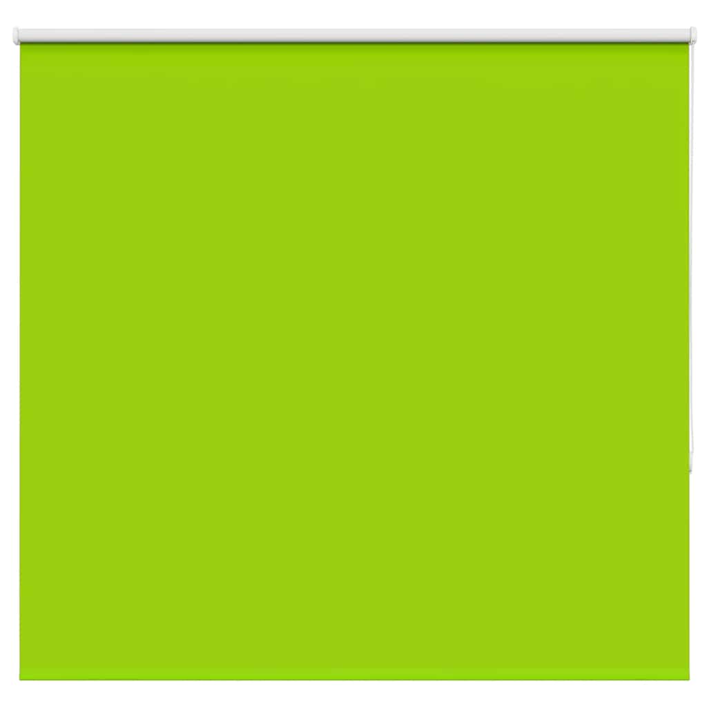 Roller Blind Blackout Leaves Green 155x130 cm Fabric Width 151.6 cm Polyester - Decor Base