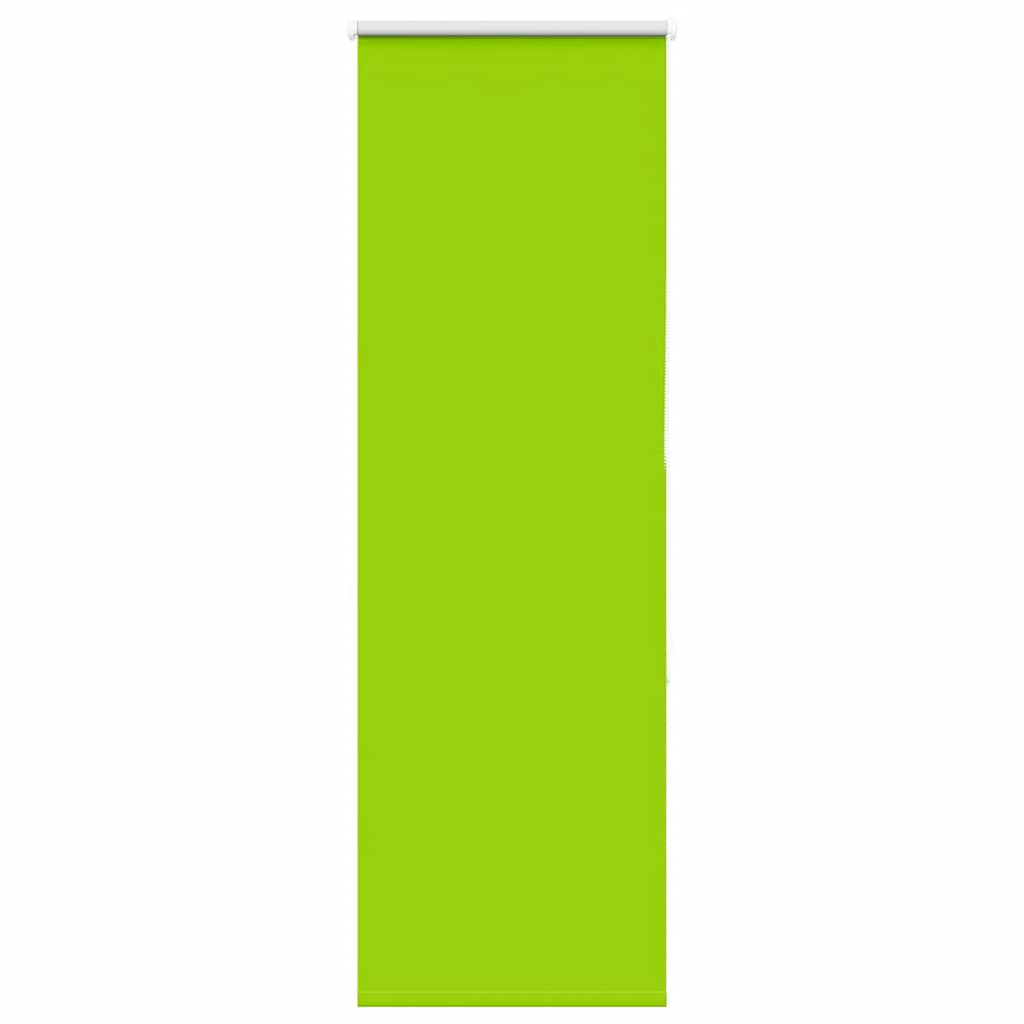 Roller Blind Blackout Leaves Green 40x150 cm Fabric Width 35.7 cm Polyester - Discount Dealers
