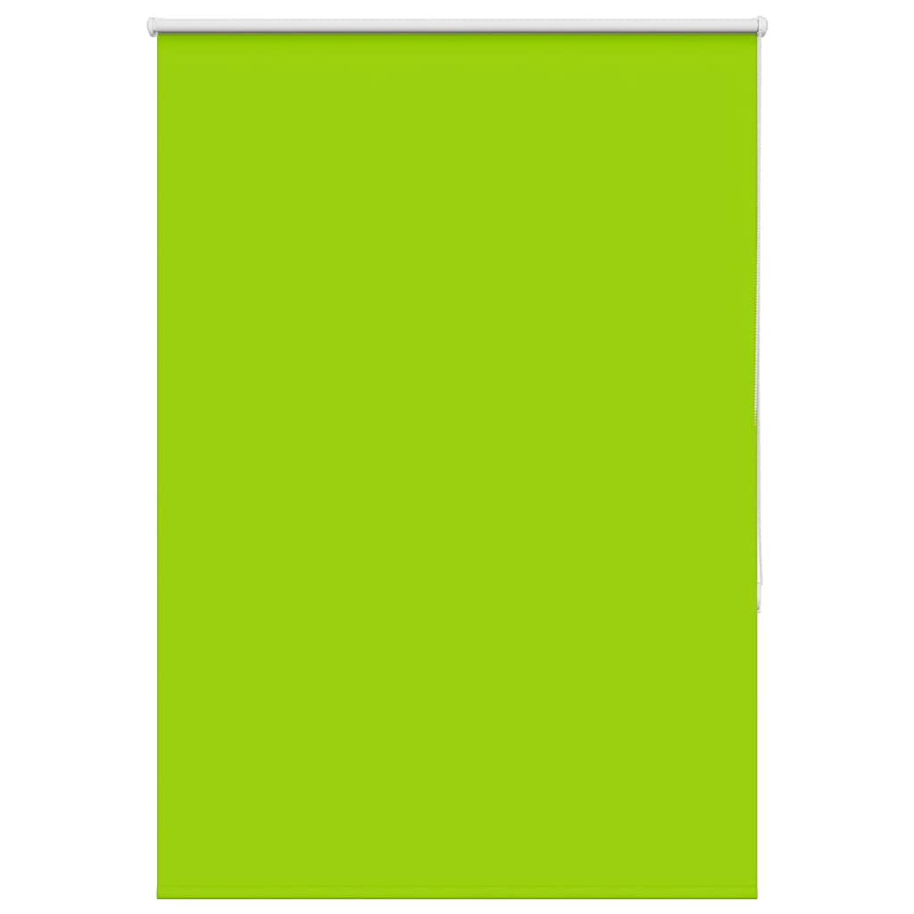Roller Blind Blackout Leaves Green 100x150 cm Fabric Width 95.7 cm Polyester - Style and Chic