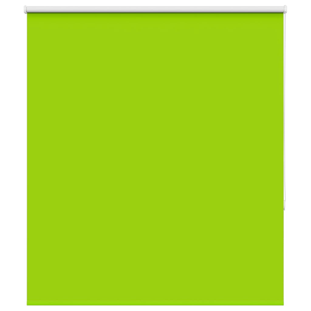 Roller Blind Blackout Leaves Green 125x175 cm Fabric Width 121.6 cm Polyester - Discount Dealers