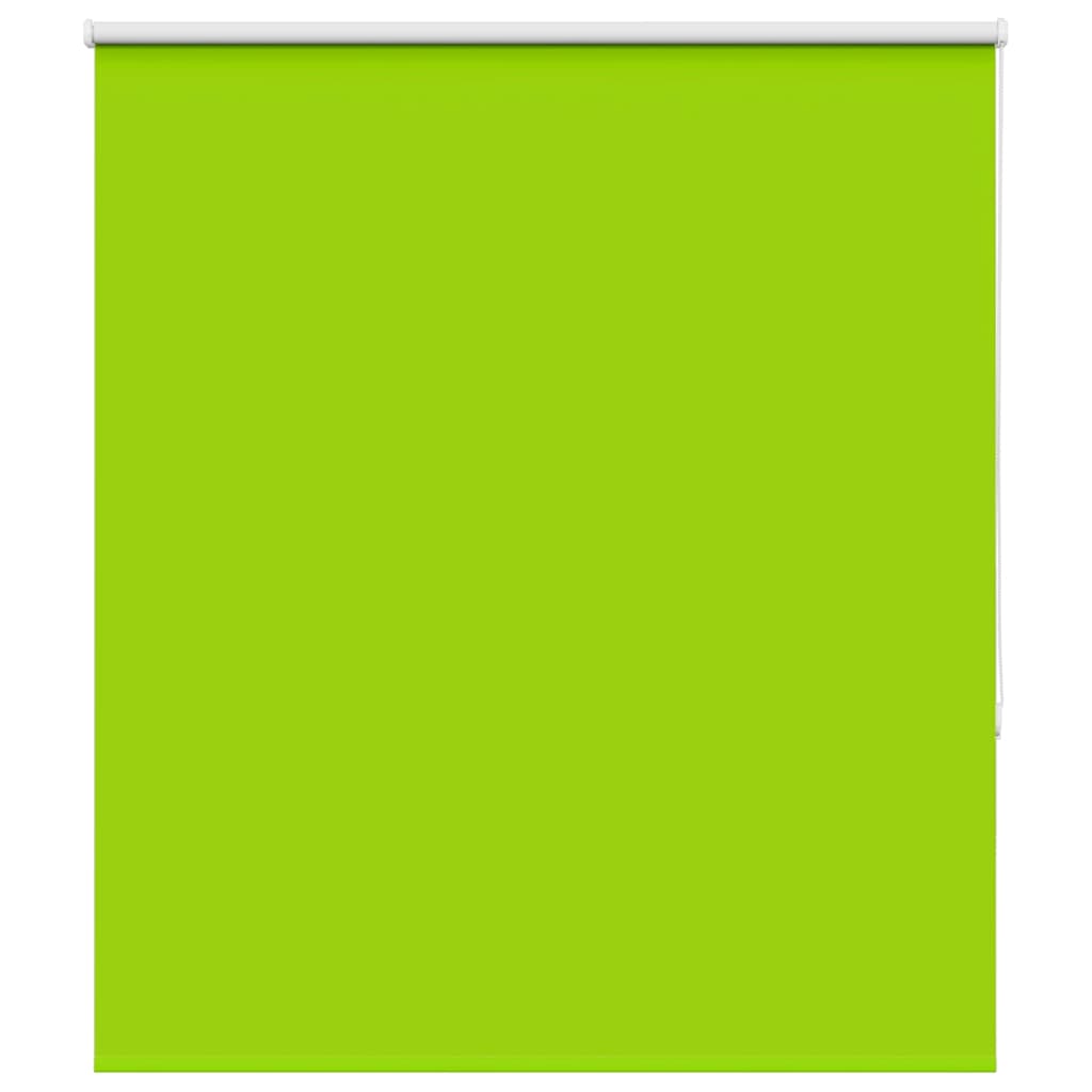 Roller Blind Blackout Leaves Green 135x175 cm Fabric Width 131.6 cm Polyester - Decor Base