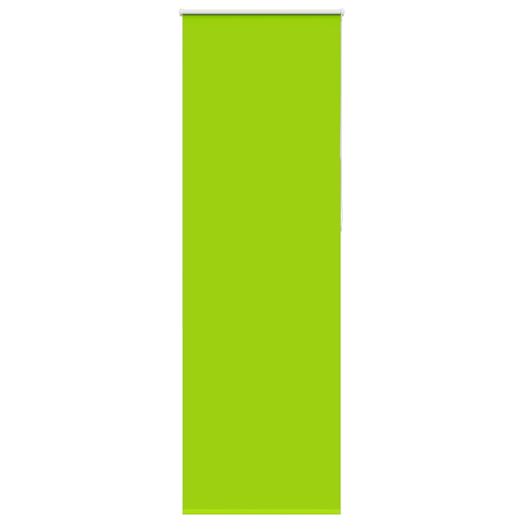 Roller Blind Blackout Leaves Green 75x210 cm Fabric Width 70.7 cm Polyester - Charlotte Dunes