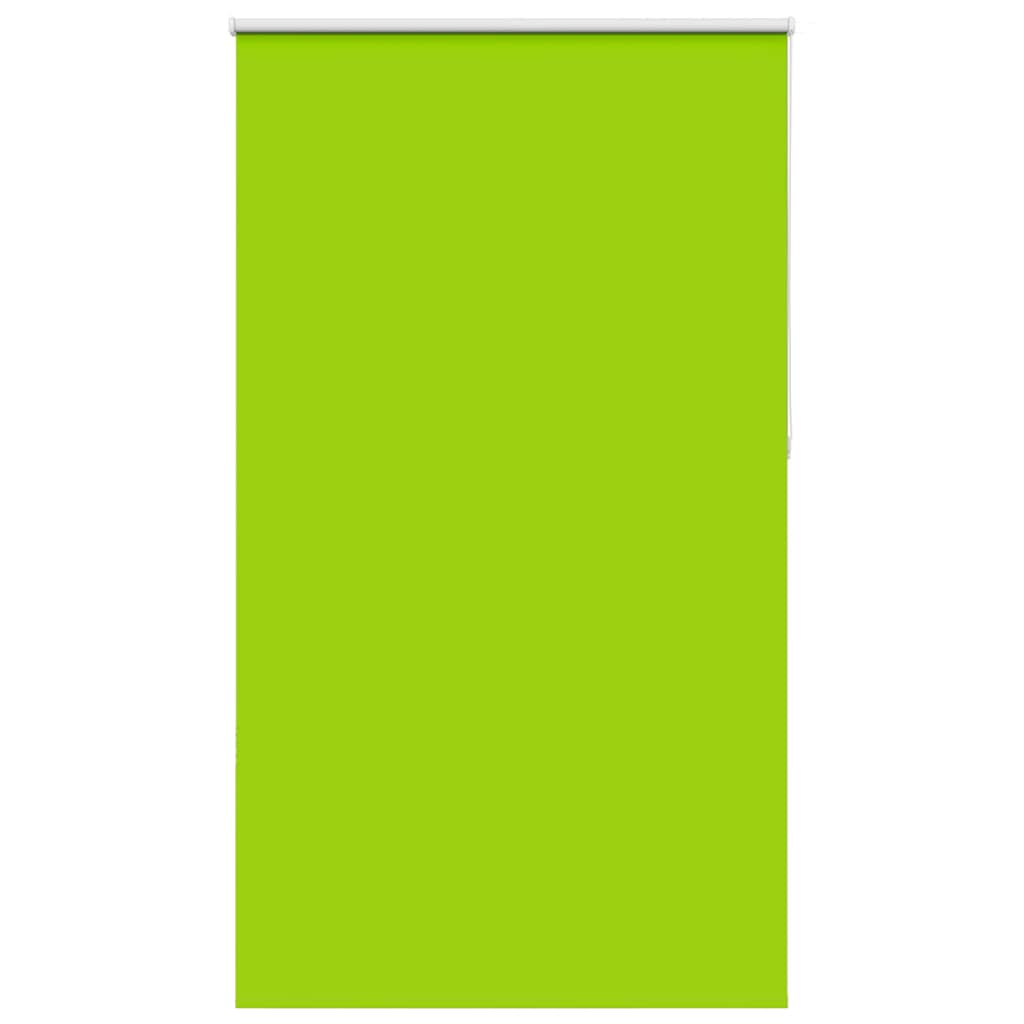 Roller Blind Blackout Leaves Green 125x210 cm Fabric Width 121.6 cm Polyester - Charlotte Dunes