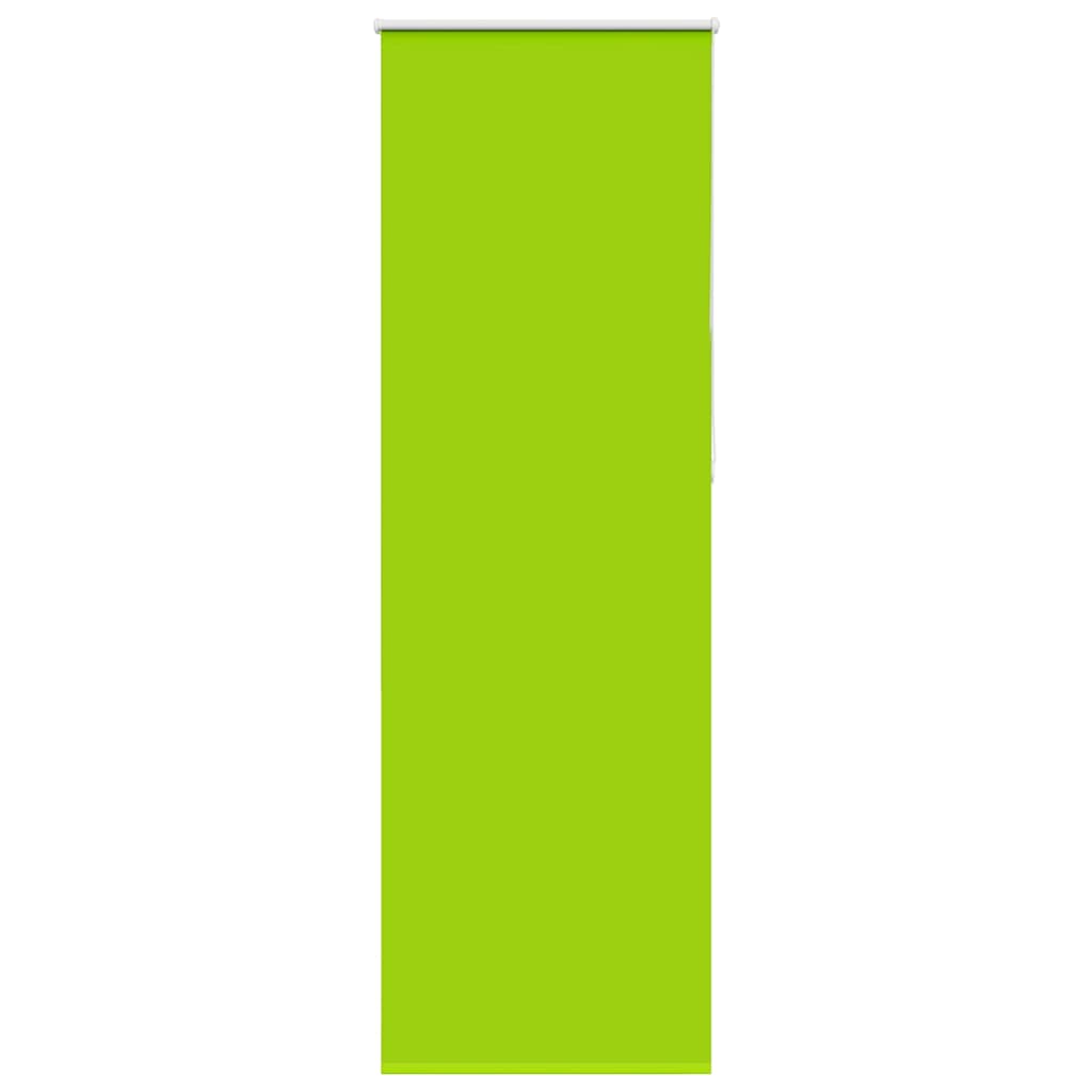 Roller Blind Blackout Leaves Green 85x230 cm Fabric Width 80.7 cm Polyester - Charlotte Dunes