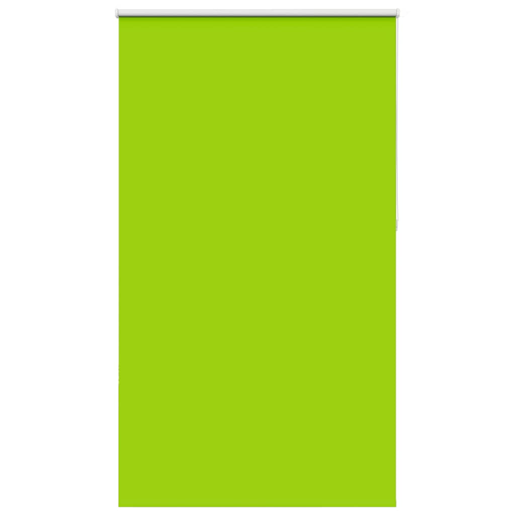 Roller Blind Blackout Leaves Green 135x230 cm Fabric Width 131.6 cm Polyester - Decor Base