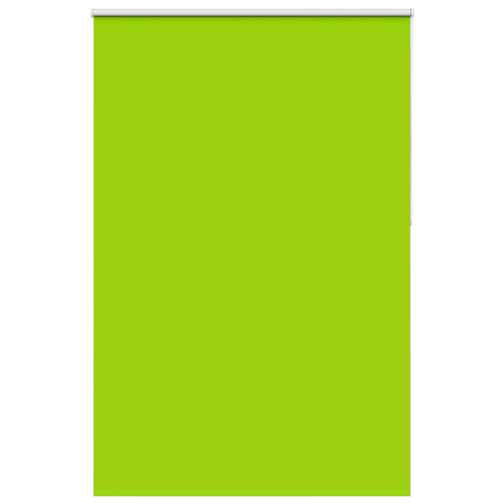 Roller Blind Blackout Leaves Green 145x230 cm Fabric Width 141.6 cm Polyester - Decor Base